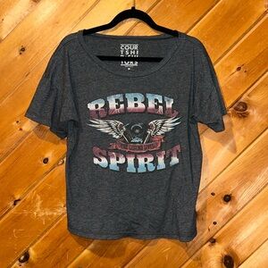 Courtship + Suitors “rebel spirit” tshirt